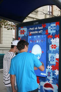 Statie interactiva - Pepsi